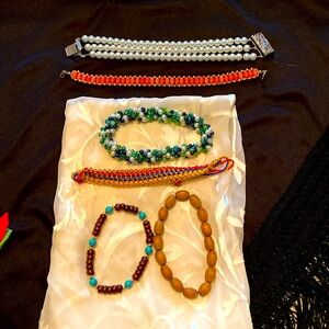 Multicolor Beaded Bracelet Collection